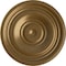 Ekena Millwork Traditional Ceiling Medallion (Fits Canopies up to 8 1/4"), 31 1/2"OD x 2 1/2"P, Pale Gold CM31TRPAS - alternate 1
